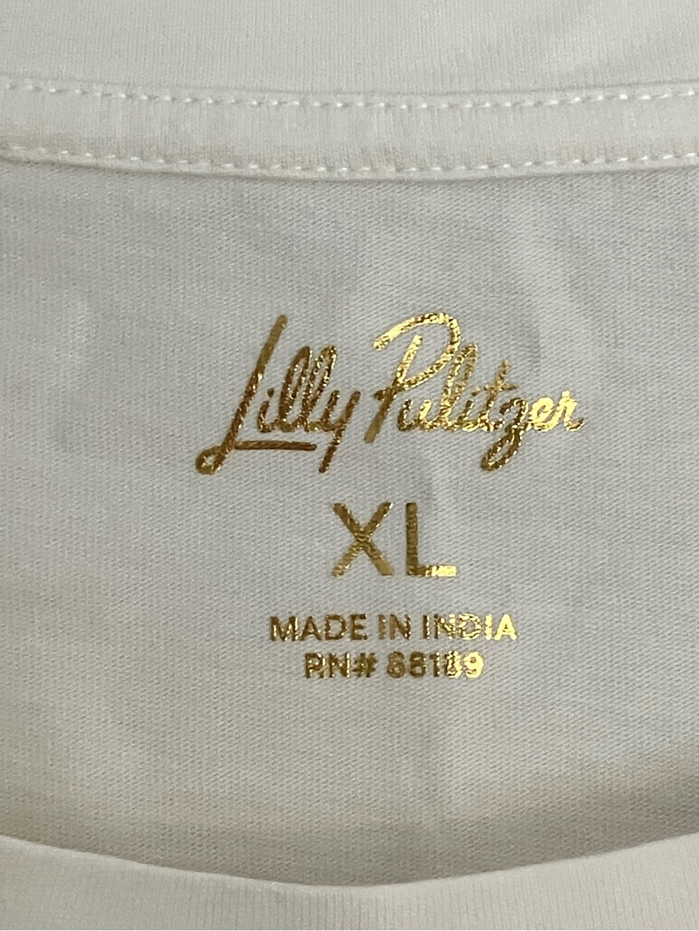 NWT Lilly Pulitzer Isley Knit Top (Cream) Size XL - Picture 4 of 6